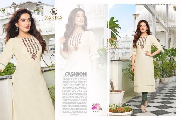 Kanika Anuroop 5 Fancy Silk Embroidery Kurti 